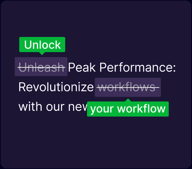 Personalize content